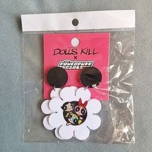 Powerpuff girls earrings